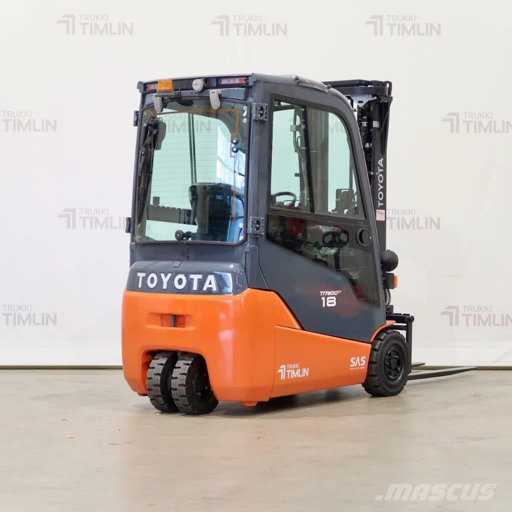 Toyota 8FBE18T Elektrikli forkliftler
