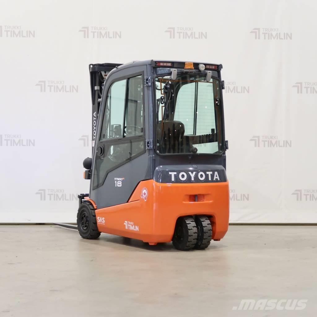 Toyota 8FBE18T Elektrikli forkliftler