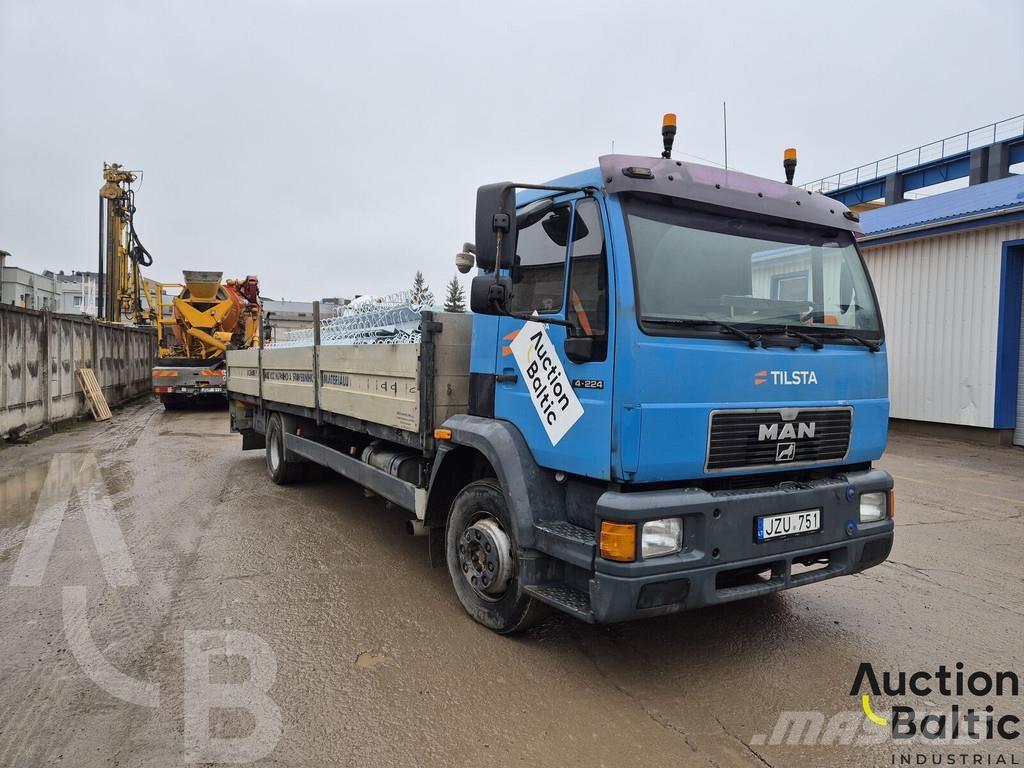 MAN 14.224 Flatbed kamyonlar