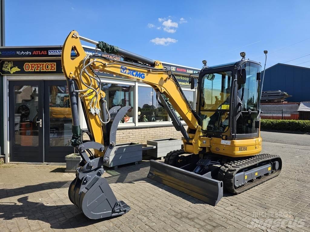 XCMG XE35U Mini ekskavatörler, 7 tona dek