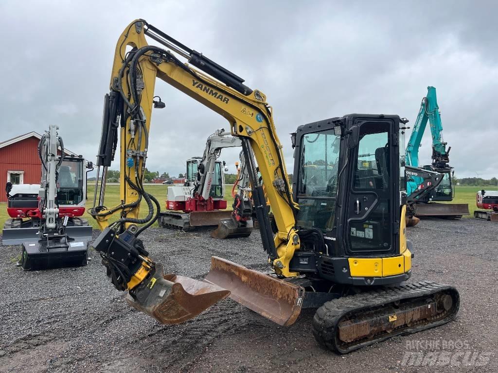 Yanmar Vio 38 Mini ekskavatörler, 7 tona dek