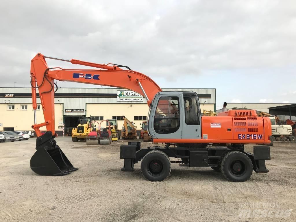 Fiat-Kobelco EX215W Lastik tekerli ekskavatörler