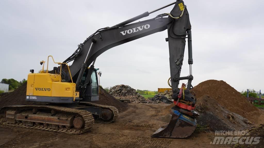 Volvo ECR 305 C L Paletli ekskavatörler