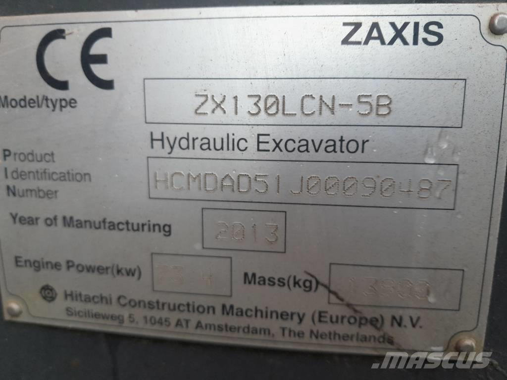 Hitachi Zaxis 130-5 Paletli ekskavatörler