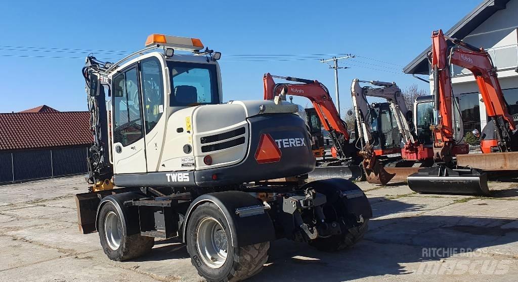 Terex TW 85 Lastik tekerli ekskavatörler