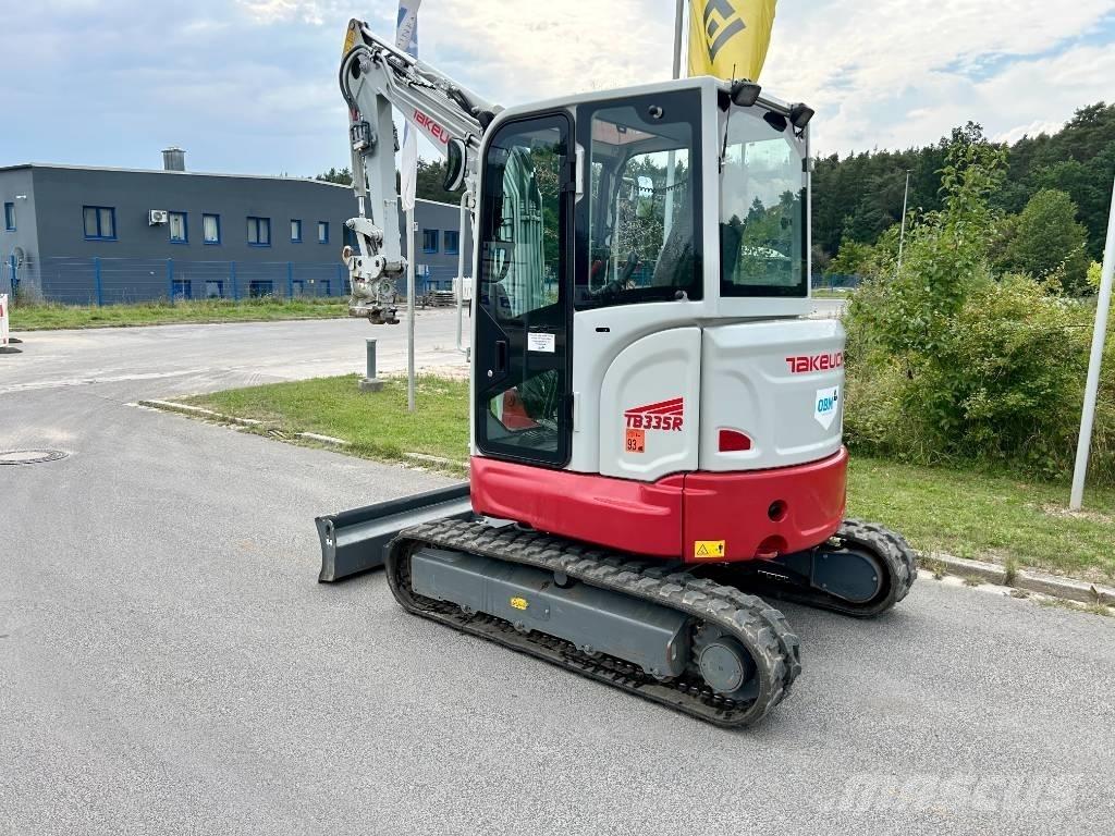Takeuchi TB 335R V3 Mini ekskavatörler, 7 tona dek