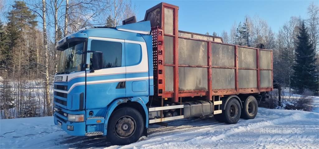 Scania 124 460 Araç üzeri vinçler