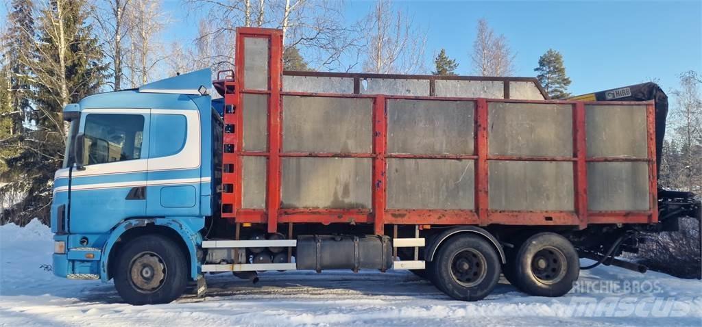 Scania 124 460 Araç üzeri vinçler