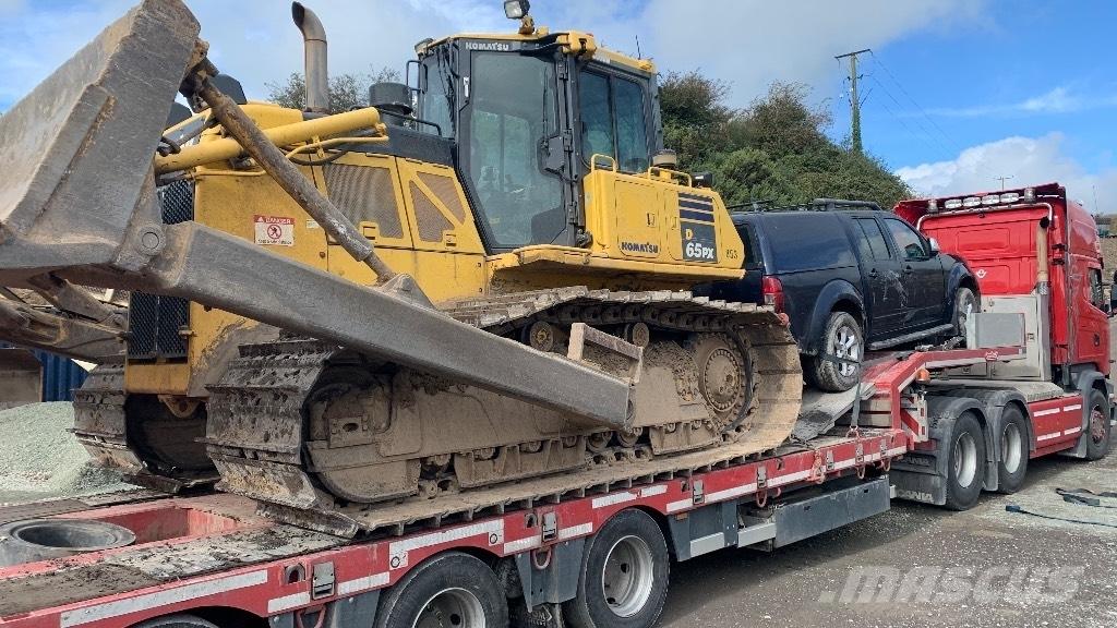 Komatsu D 65 PX-17 Belden kirma kaya kamyonu
