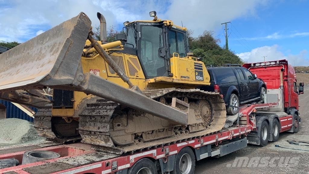 Komatsu D 65 PX-17 Belden kirma kaya kamyonu