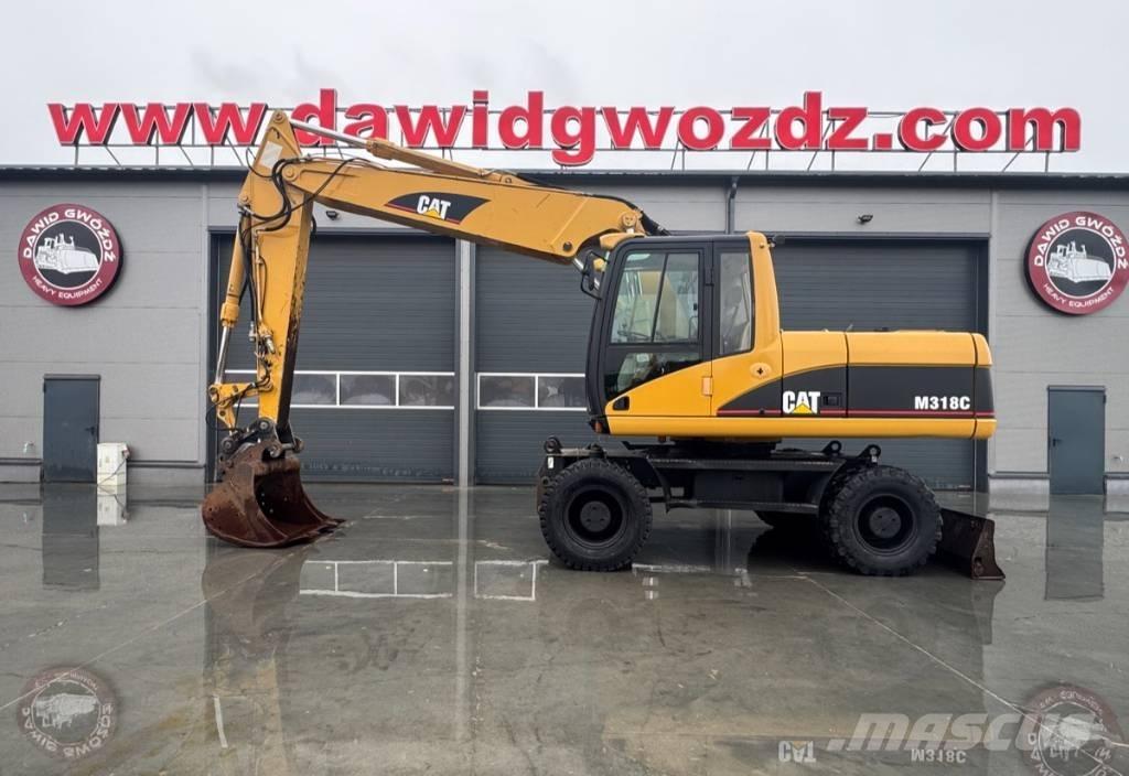 CAT M 318 C Lastik tekerli ekskavatörler