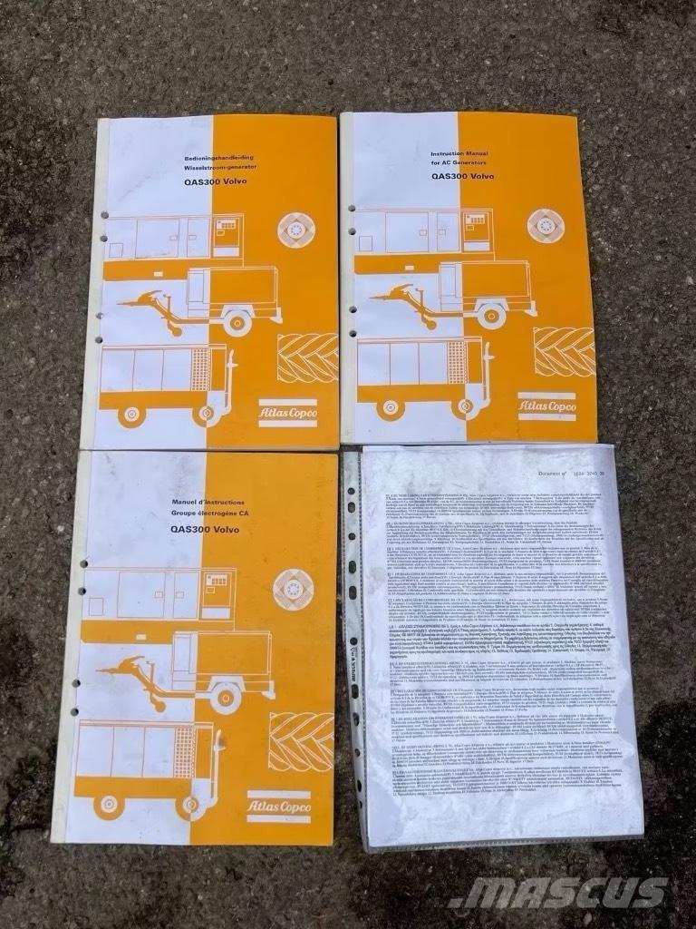 Atlas Copco QAS 300 Dizel Jeneratörler