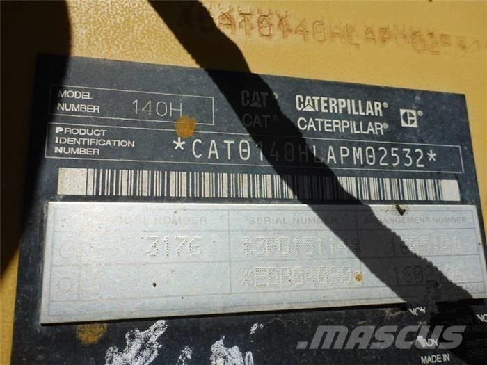 CAT 140 H II Greyderler