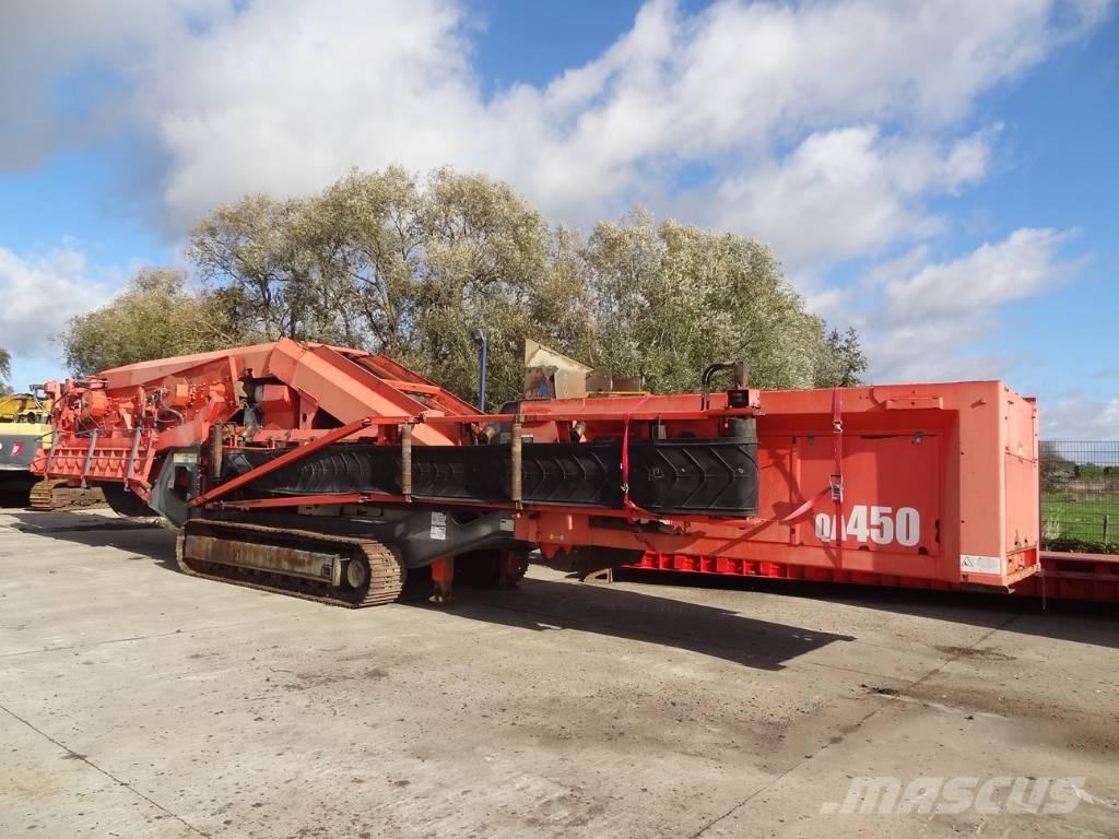 Sandvik QA 450 Gezer eleyiciler