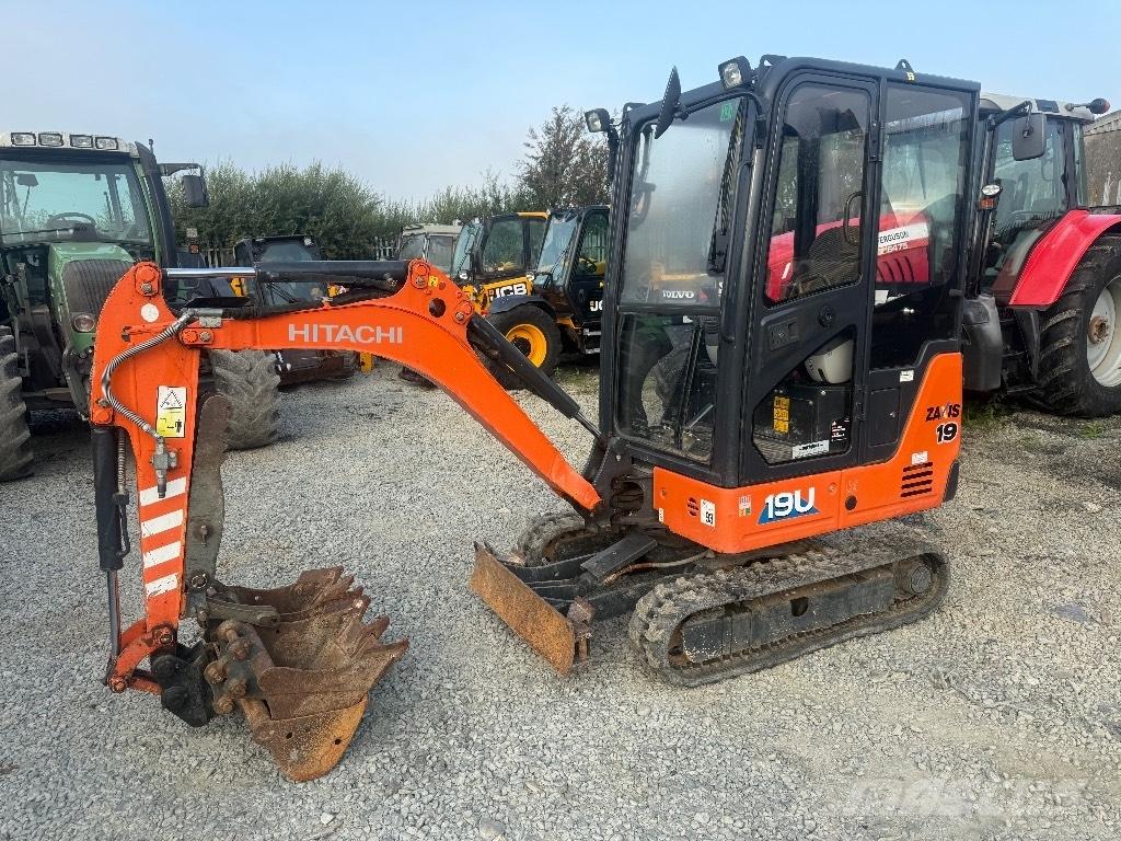 Hitachi ZX 19-5 Mini ekskavatörler, 7 tona dek