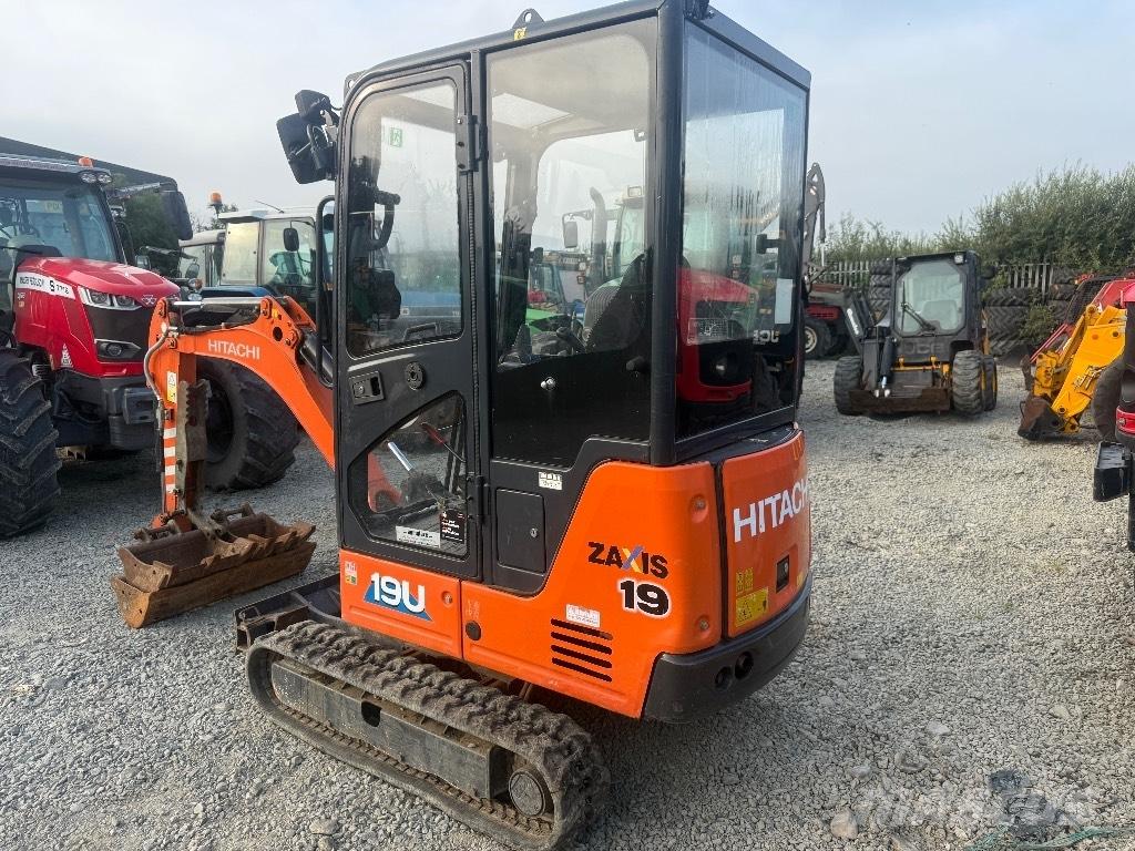 Hitachi ZX 19-5 Mini ekskavatörler, 7 tona dek