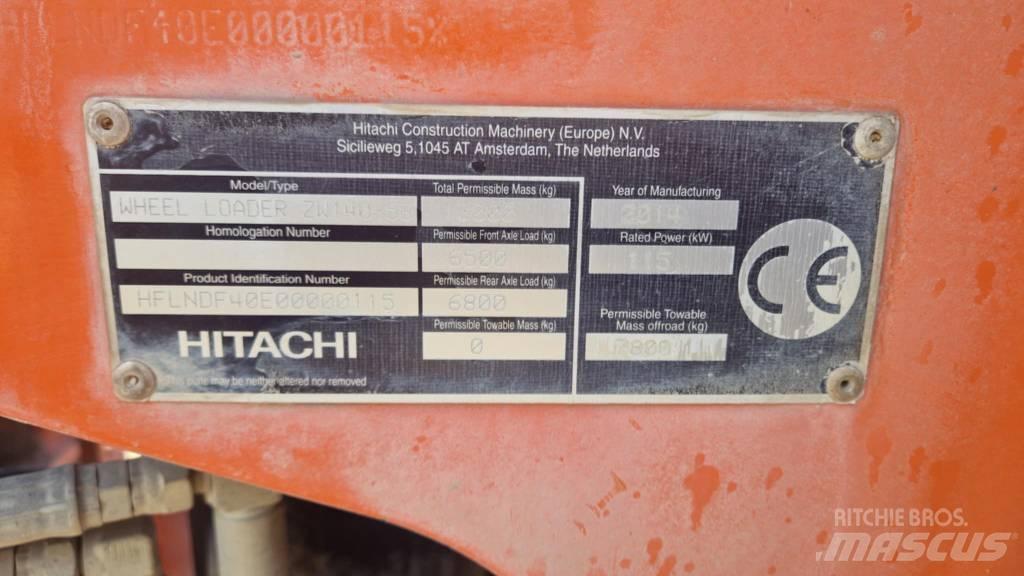 Hitachi ZW 140 Tekerlekli yükleyiciler