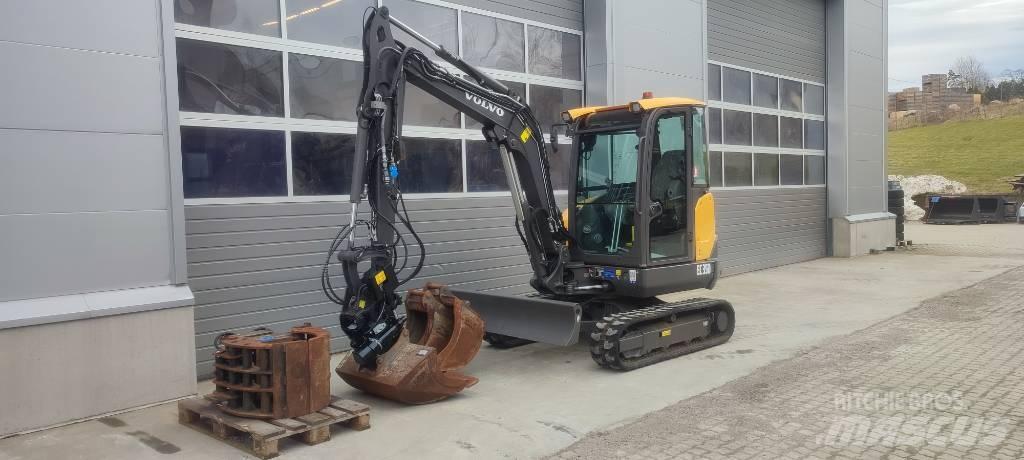 Volvo EC35D Mini ekskavatörler, 7 tona dek