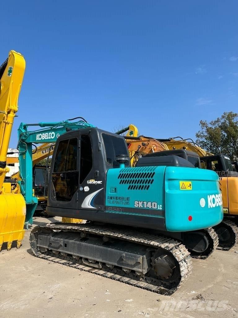 Kobelco SK 140 Mini ekskavatörler, 7 tona dek