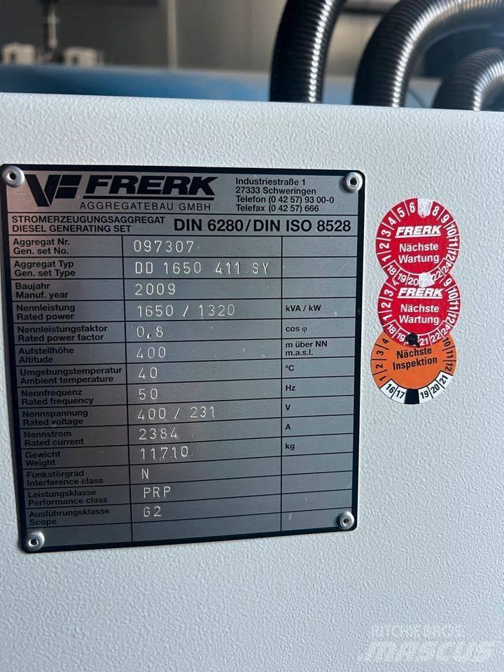 MTU 1650 KVA Dizel Jeneratörler