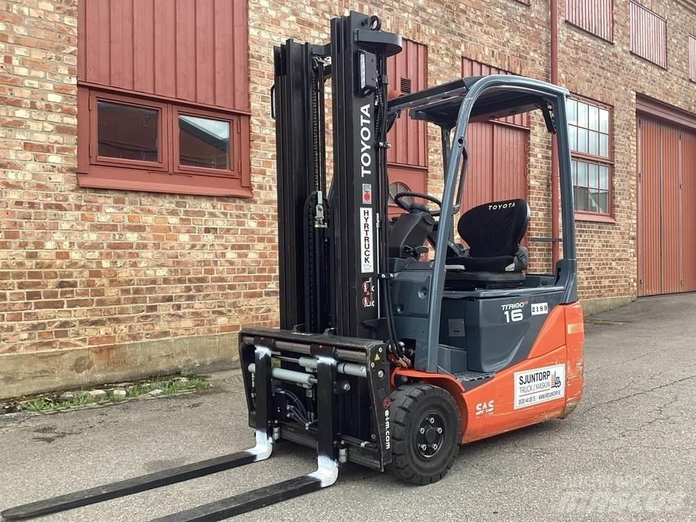 Toyota 8FBEK16T Elektrikli forkliftler