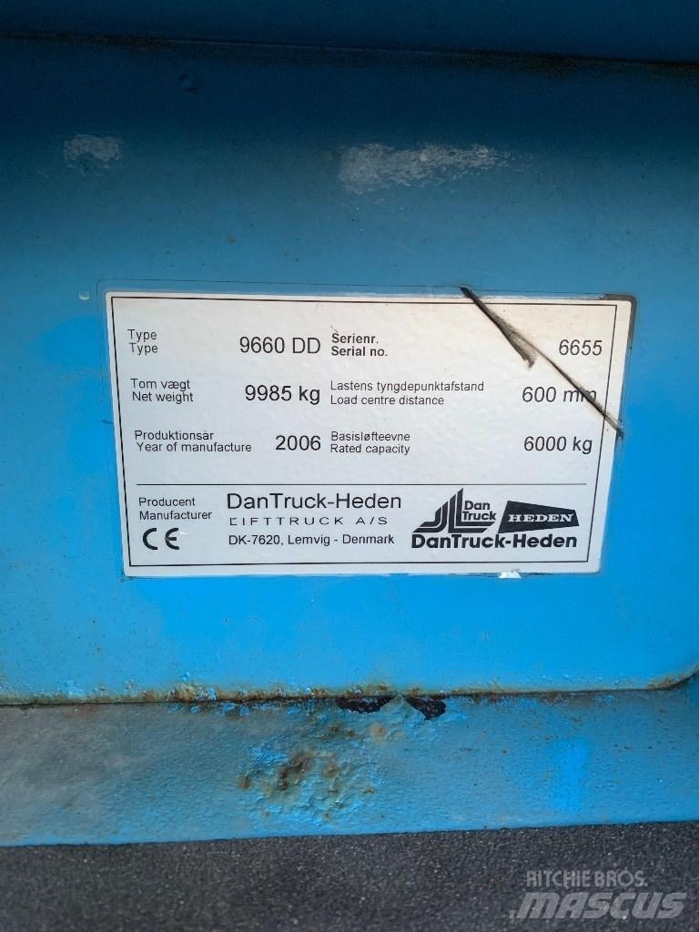Dantruck 9660 DD Dizel forkliftler