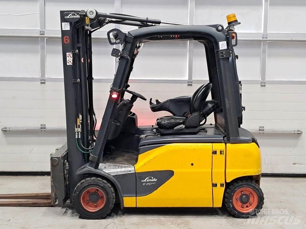 Linde E20PL-02 Elektrikli forkliftler