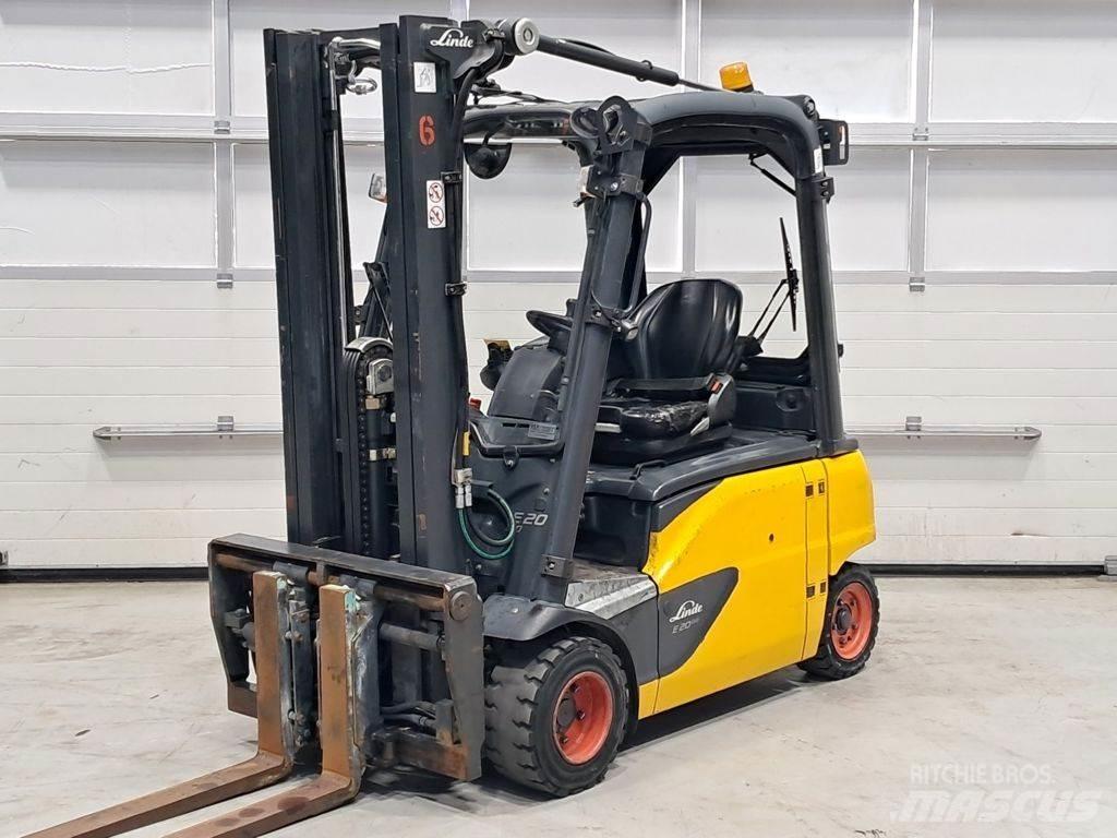 Linde E20PL-02 Elektrikli forkliftler