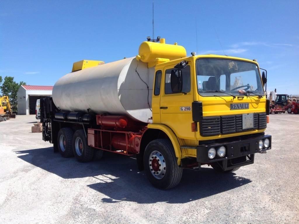 Renault G 290 Asfalt tankerleri