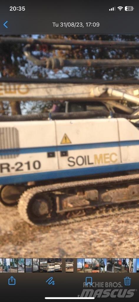  Soil mec R 210. Cfa Diğer sondaj ekipmanları