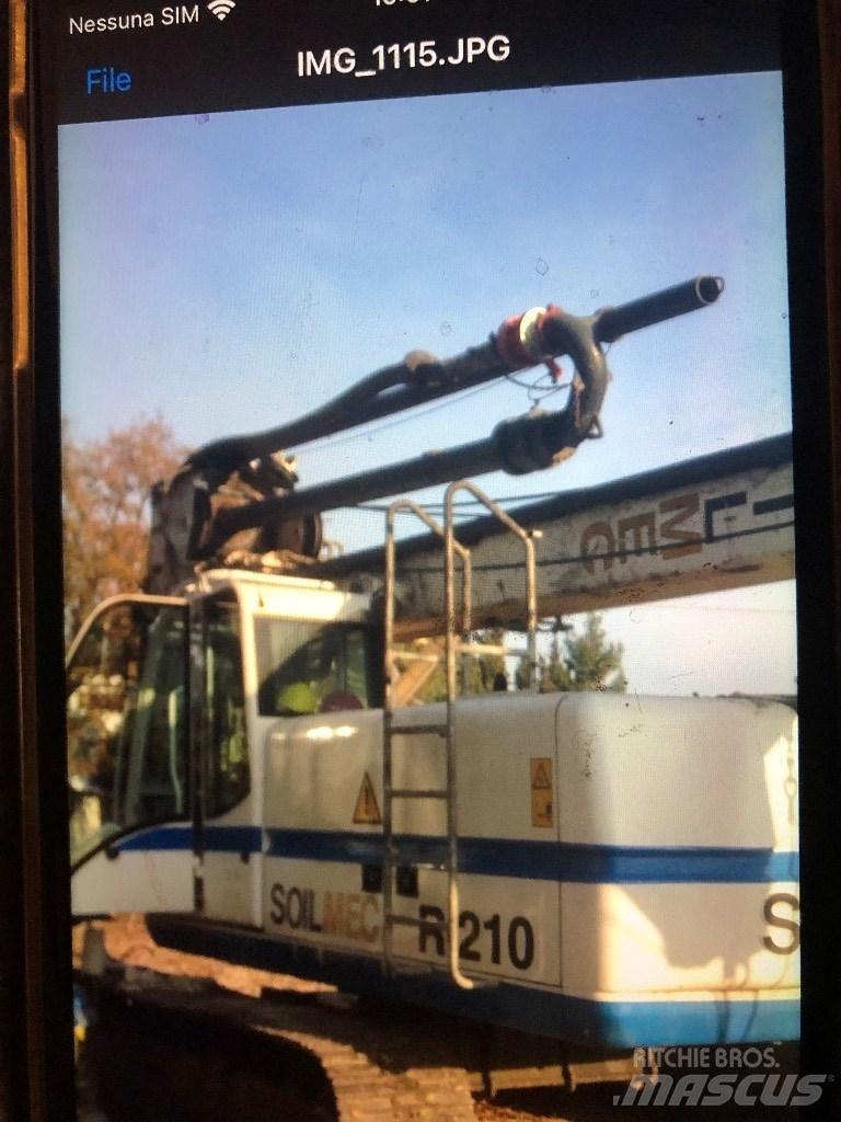  Soil mec R 210. Cfa Diğer sondaj ekipmanları