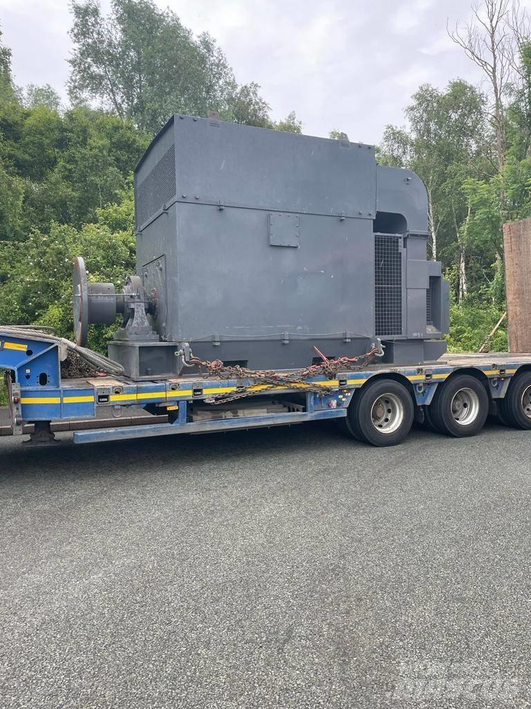  Brush 3100kW Motor Atik, geri dönüsüm ve ocak makine yedek parçalari