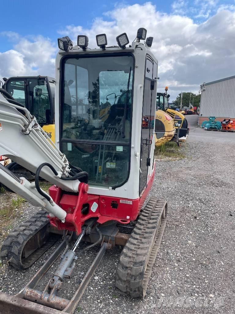 Takeuchi TB 225 Mini ekskavatörler, 7 tona dek