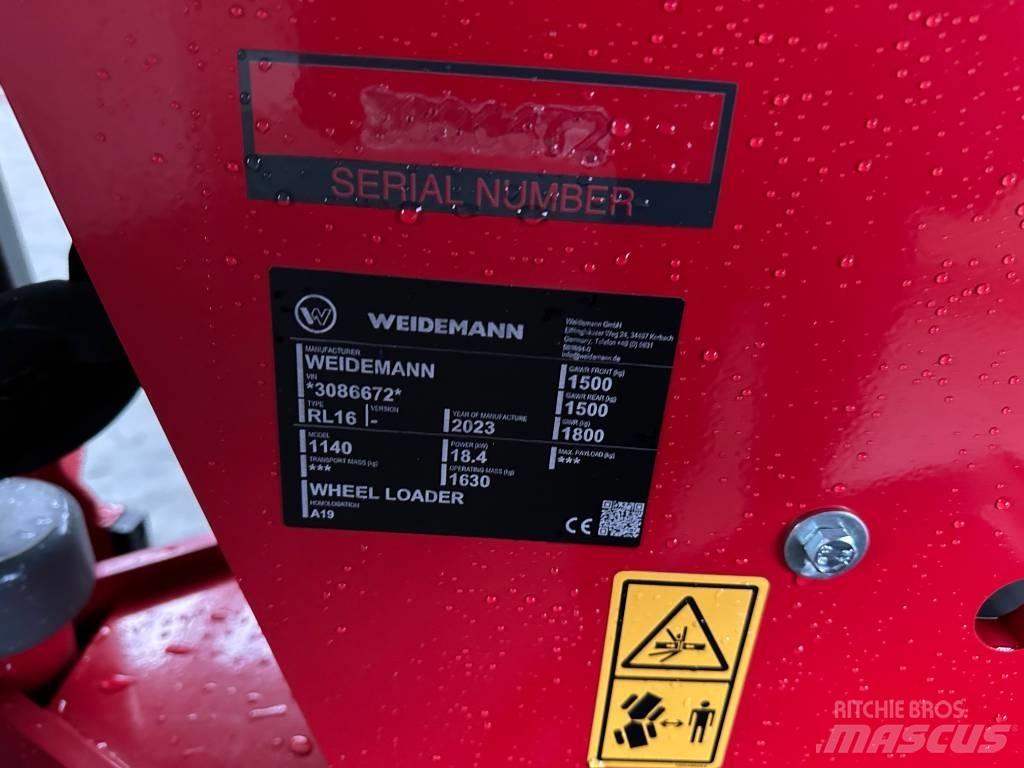 Weidemann 1140 Mini yükleyiciler