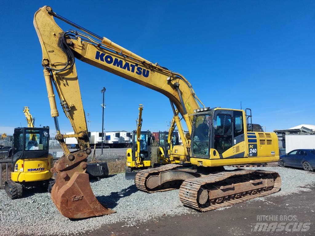 Komatsu PC240LC-10 Paletli ekskavatörler