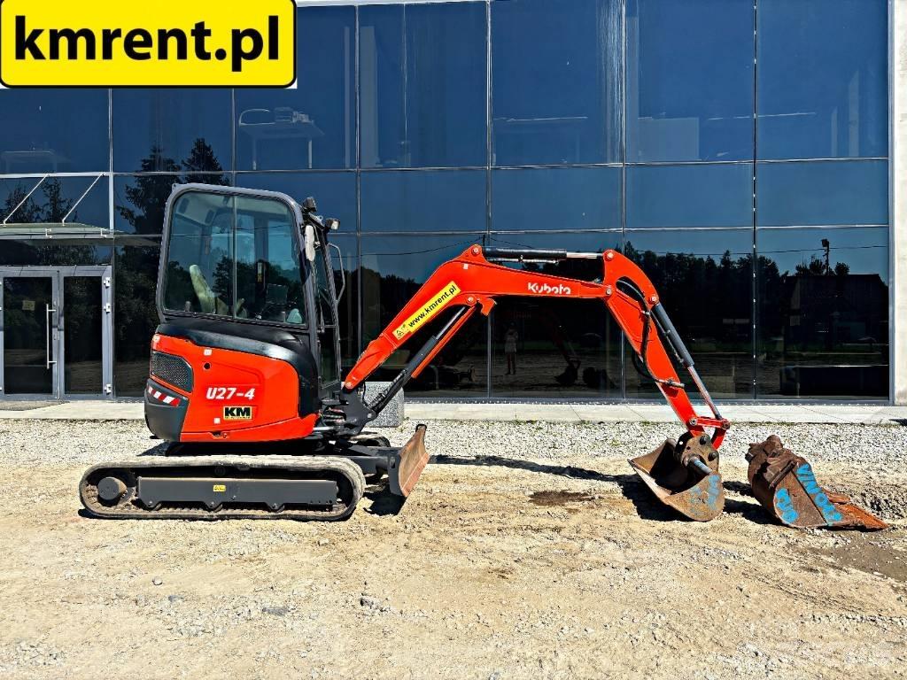 Kubota U 27-4 Mini ekskavatörler, 7 tona dek
