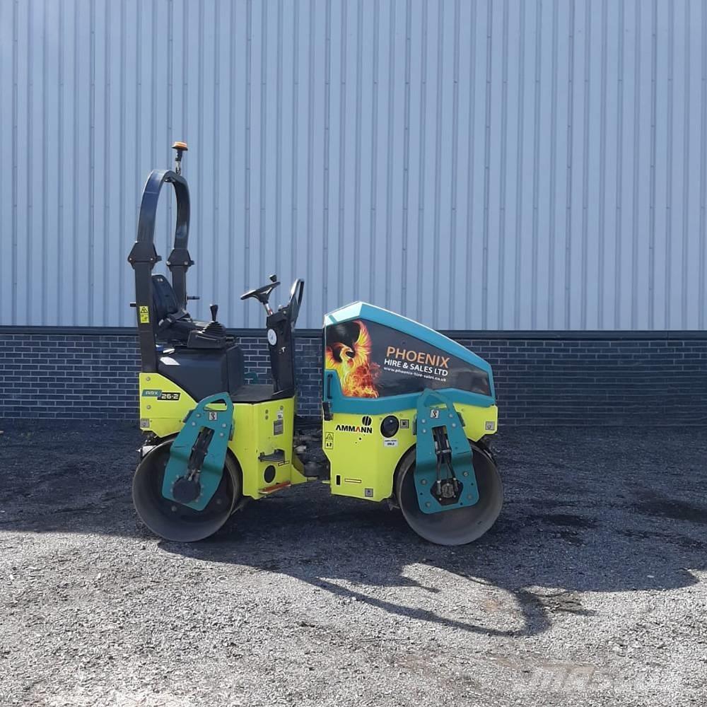 Ammann ARX 26-2 Çift tamburlu silindirler