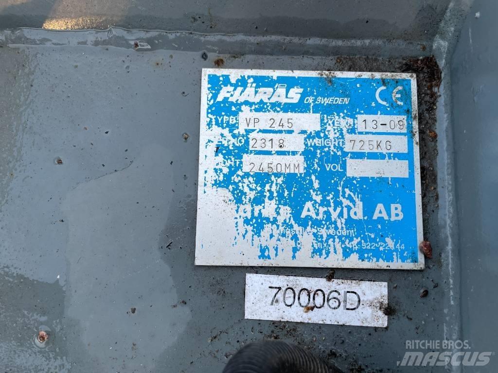 Fjärås VP245 Kar küreme biçaklari
