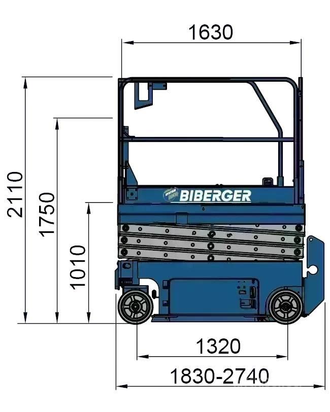 Genie GS 1932 Makasli platformlar
