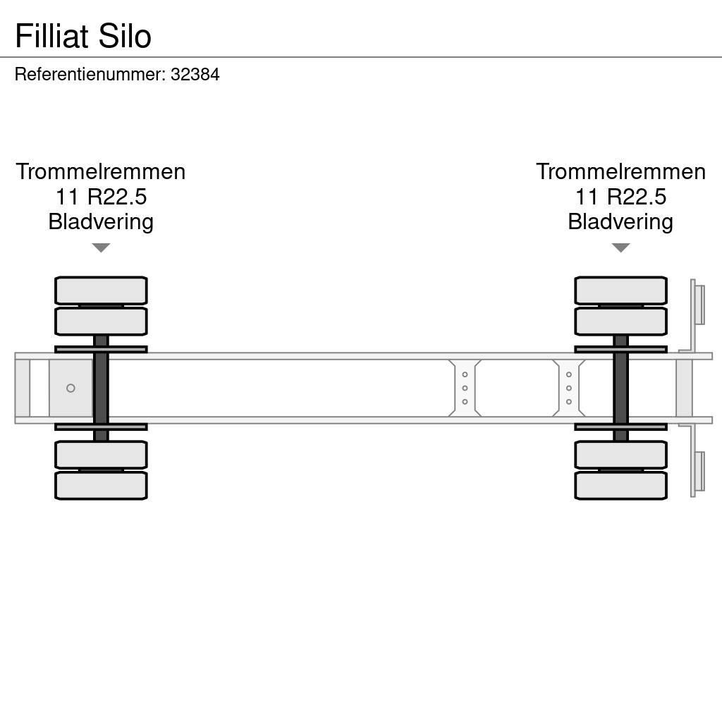  FILLIAT Silo Tanker yari çekiciler