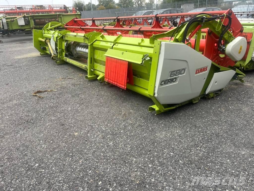 CLAAS CERIO 680 Biçerdöver kafaları