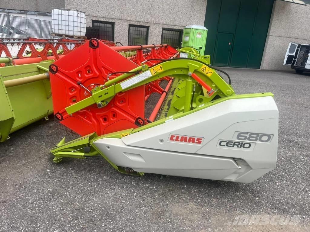 CLAAS CERIO 680 Biçerdöver kafaları