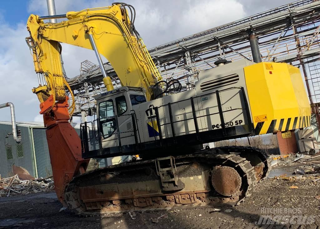Komatsu PC1250-8SP Paletli ekskavatörler