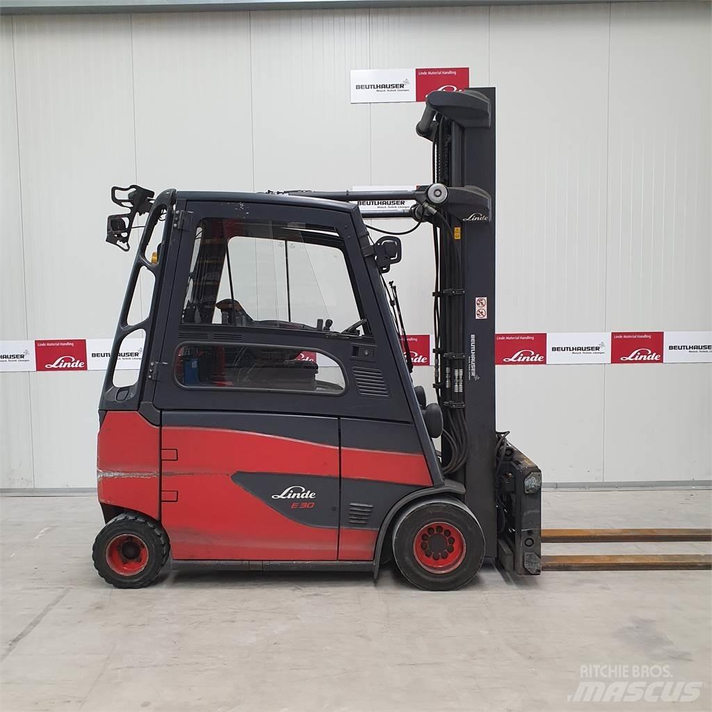 Linde E30/600HL Elektrikli forkliftler