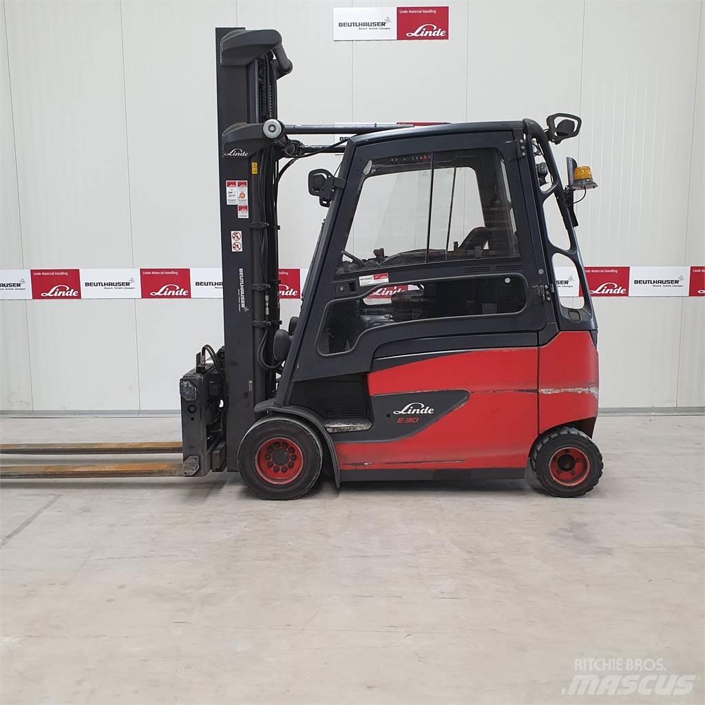 Linde E30/600HL Elektrikli forkliftler
