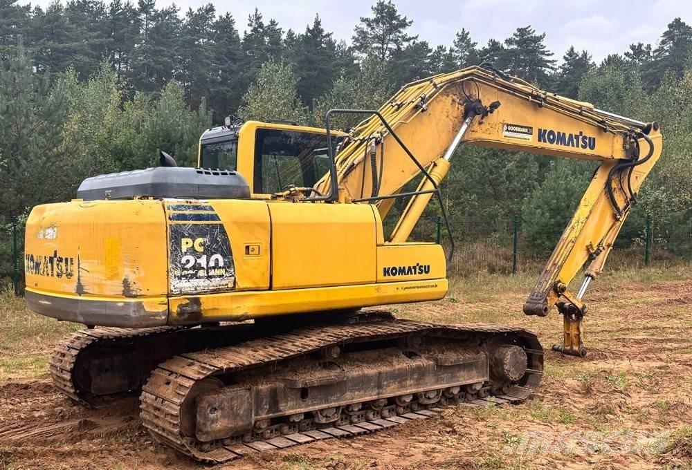 Komatsu PC 210 LC Paletli ekskavatörler