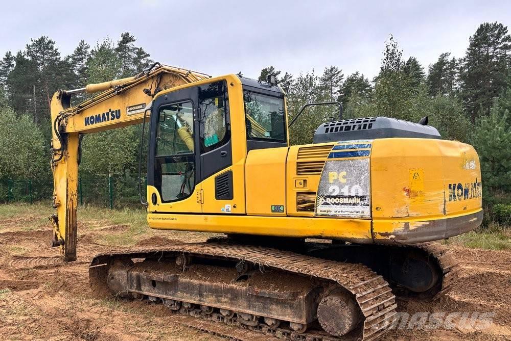 Komatsu PC 210 LC Paletli ekskavatörler
