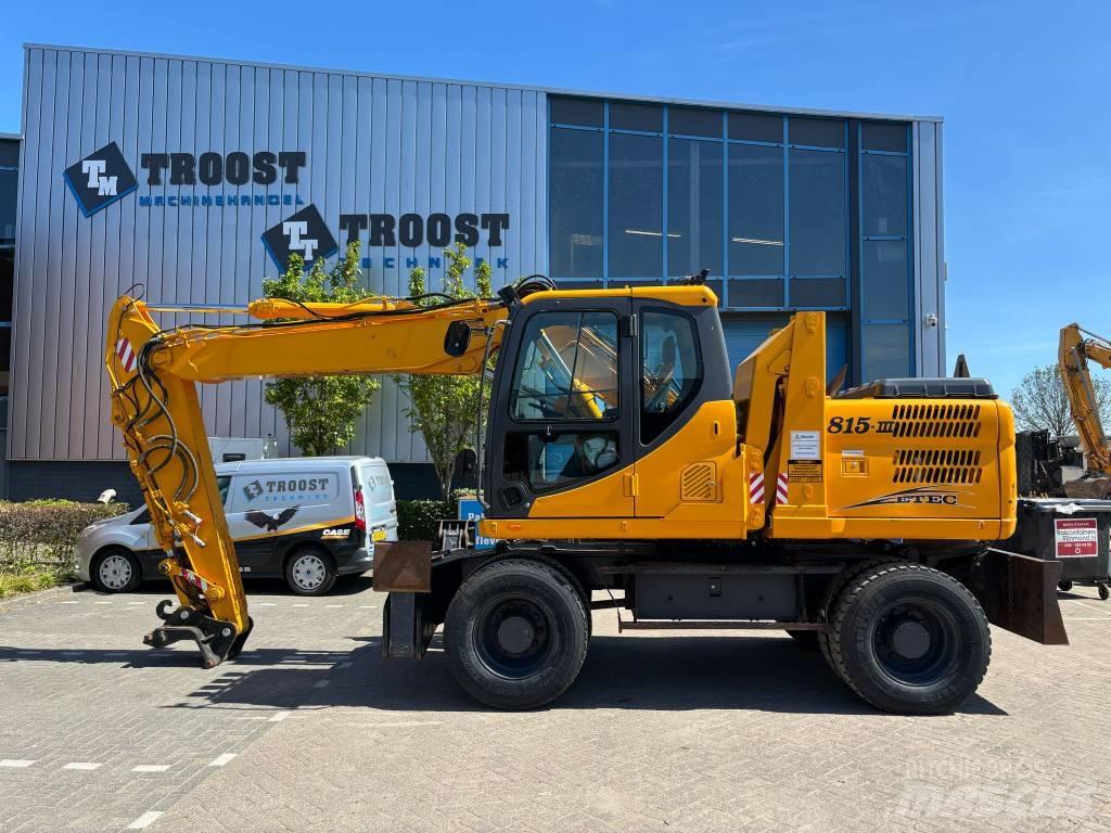 Doosan DX 160 W-3 Lastik tekerli ekskavatörler