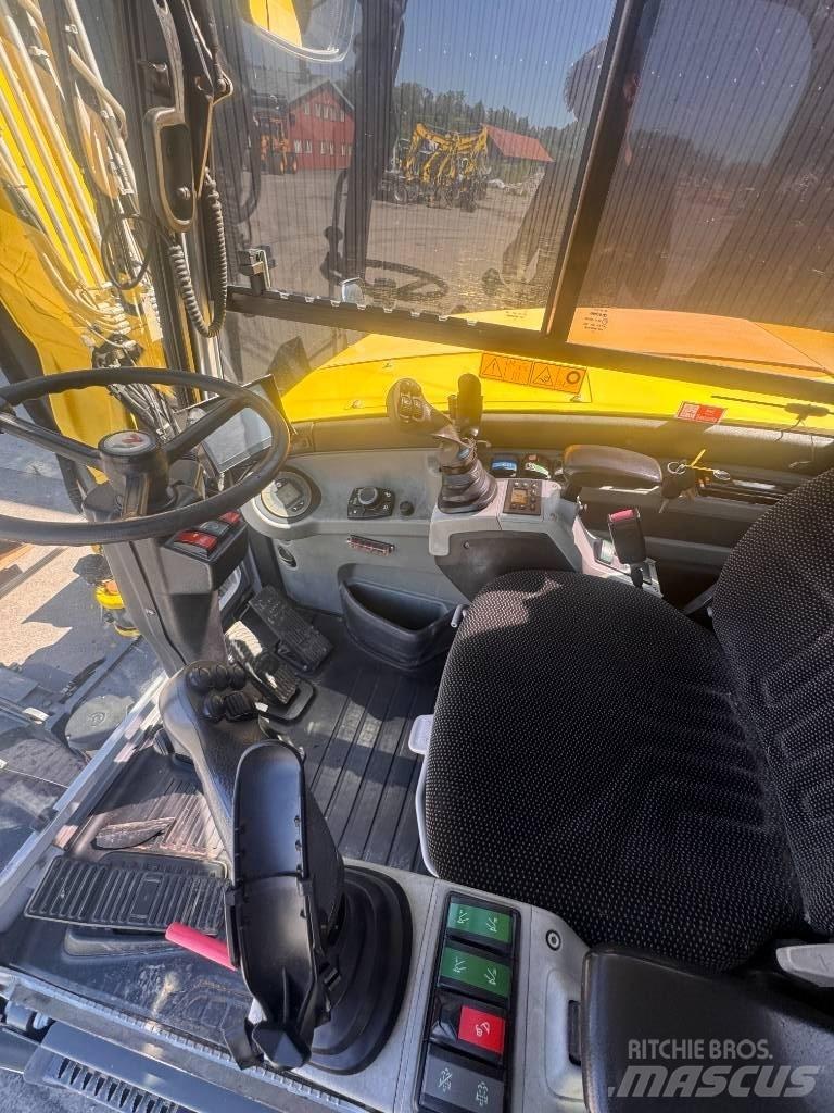 Wacker Neuson EW 100 Lastik tekerli ekskavatörler