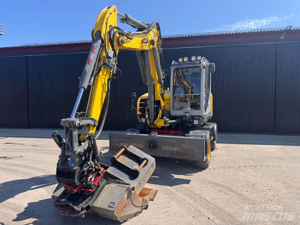 Wacker Neuson EW 100 Lastik tekerli ekskavatörler